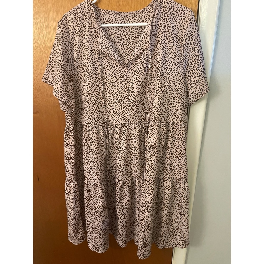 Leopard summer dress